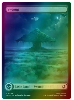 Swamp (0289) - Foil Avatar MTG - Image 1