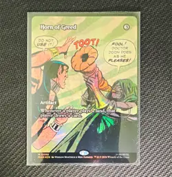 Wizards of the Coast Horn of Greed 0098 Marvel Mythic Foil Alt Art EN - Image 1