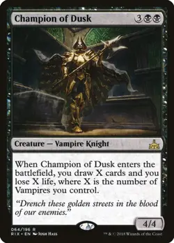 NM - Champion of Dusk [RIX - 64] Rivals of Ixalan - Image 1