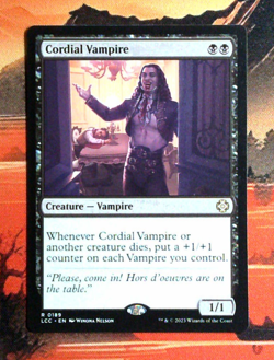 MTG Cordial Vampire LCC 189 Regular NM R - Image 1