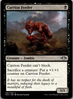 Carrion Feeder 81 Uncommon Modern Horizons Magic: The Gathering Lightly Played - Image 1