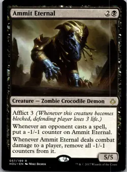 Ammit Eternal 57 Rare Hour of Devastation Magic: The Gathering Lightly Played - Image 1