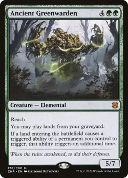 Ancient Greenwarden NM [ZNR - 178] - Image 1