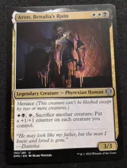 Aron, Benalia's Ruin - DMU - MTG - NM Unplayed - EN - 193 - Image 1
