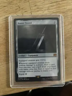Buster Sword 255 Mythic Non-Foil Final Fantasy Magic The Gathering - Image 1