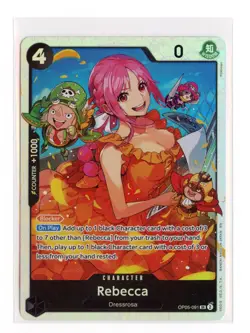 Rebecca OP05-091 SR FOIL One Piece Premium Booster -The Best- Vol. 2 - Image 1