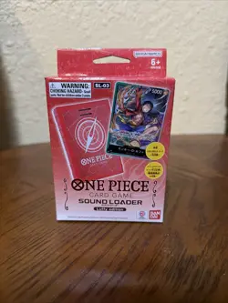 One Piece TCG 2025 Luffy Edition Sound Loader Japanese BRAND NEW - Image 1