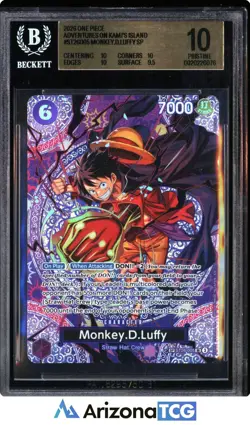 One Piece 2026 Monkey.D.Luffy ST26-005 Adventures Kami's Island PRISTINE BGS 10 - Image 1