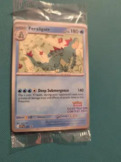 Pokemon TCG Illustration Contest 2024 Promo Cards SEALED (All 3 Promos) - Image 1