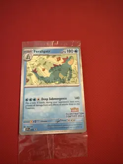 Pokemon Illustration contest 2024 - Sealed Pack of 3 Promos Including Pikachu - Image 1
