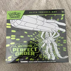 Pokemon TCG Mega Evolution Perfect Order Elite Trainer Box New Sealed - Image 1