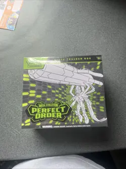 Pokemon TCG Mega Evolution Perfect Order Elite Trainer Box New Sealed - Image 1
