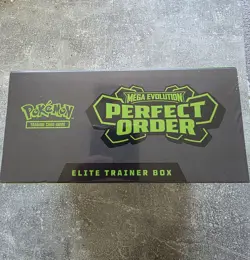 Pokemon TCG Mega Evolution Perfect Order Elite Trainer Box New Sealed - Image 3