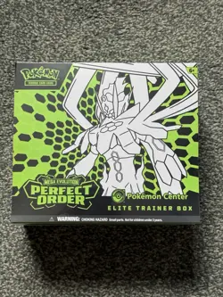 Pokemon TCG Mega Evolution Perfect Order Elite Trainer Box New Sealed - Image 1