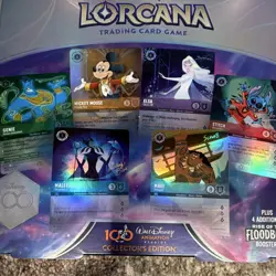 Disney Lorcana TCG Disney 100 Gift Set Collector's Edition Box 60 Cards - Image 3