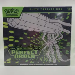 Pokemon TCG: Mega Evolution Perfect Order Elite Trainer Box New & Sealed - Image 1