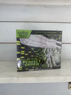 Pokemon TCG Mega Evolution—Perfect Order Elite Trainer Box Sealed - Image 1