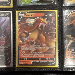 Pokemon TCG Shiny & V Holo Lot Raichu V Blissey V Centiskorch V Cufant - Image 2