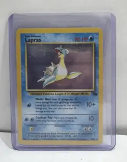 Vintage Pokemon Holo Lot – Raichu Base, Vaporeon Jungle, Lapras Fossil + Lopunny - Image 5