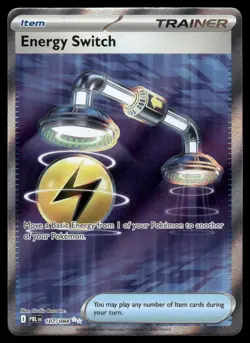 Pokemon Cards Energy Switch 107/084 Holo Pitch Black Ultra Rare NM - Image 1