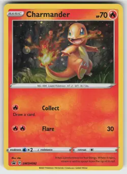 Charmander - Promo SWSH: Sword & Shield Promo Cards SWSH092 Pokemon - Image 1