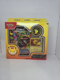 Pokemon Day 2026 30th Anniversary Pikachu Promo Card W/ Coin Sealed Box - Image 1