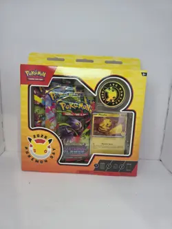 Pokemon Day 2026 30th Anniversary Pikachu Promo Card W/ Coin Sealed Box - Image 2