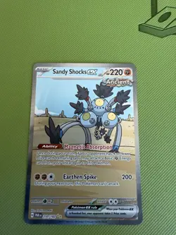 Pokemon Cards Sandy Shocks ex 250/182 Paradox Rift Special IR NM - Image 1