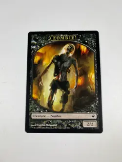 MTG Zombie Token A Innistrad Regular Magic The Gathering Card - Image 1