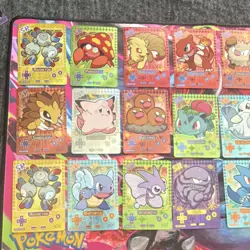 Pokemon non TCG Poke Baby 41 Card Lot alekazam vulpix lapras venasaur dragonite - Image 1