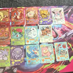 Pokemon non TCG Poke Baby 41 Card Lot alekazam vulpix lapras venasaur dragonite - Image 2