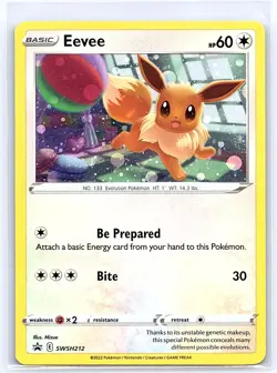 Eevee SWSH: Sword & Shield Promo Cards SWSH212 - Image 1