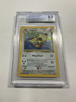 Pidgeot 8/64 Jungle Holo Pokemon Card BGS 8.5 NM MT - Image 1