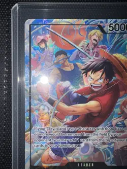 Monkey D Luffy Alternate Art OP15-098 Adventure On Kami's Island NM Perfect Card - Image 2