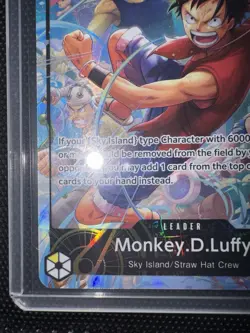 Monkey D Luffy Alternate Art OP15-098 Adventure On Kami's Island NM Perfect Card - Image 5