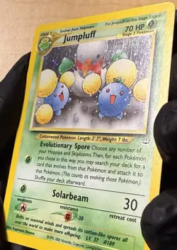 Pokemon Jumpluff Holo Rare TCG Card 9/64 Neo Revelation Unlimited MP-HP - Image 4