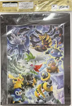 Pokemon Movie Premium Cards Sealed Collection 2008 DP Japanese Pikachu Shaymin - Image 2