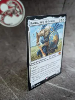 MTG, Brimaz, King of Oreskos (#0058), Foundations, Non Foil, NM, Mythic Rare - Image 3