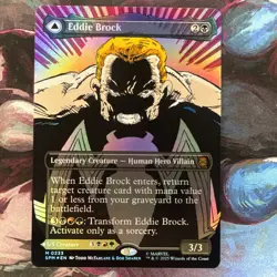 Eddie Brock (0233) (Borderless) -Foil MTG Marvel's Spider-Man - Image 2