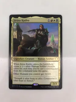 Jirina Kudro Foil MTG Magic Gathering Card MP Moderately Played Commander C20 - Image 1