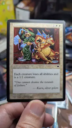 1x Humility NM - Tempest Pre-Modern Rare Magic MTG x1 - Image 1
