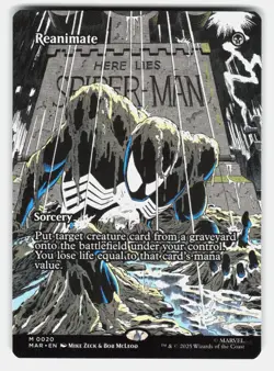 REANIMATE (BORDERLESS) - MAGIC: THE GATHERING - MCLEOD NM/M - Image 1
