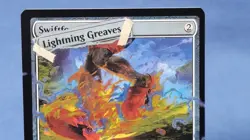 Lightning Greaves - 2026 Magic The Gathering Secret Lair Deadpool FOIL 🔮 B - Image 3
