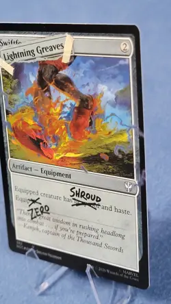 Lightning Greaves - 2026 Magic The Gathering Secret Lair Deadpool FOIL 🔮 B - Image 5