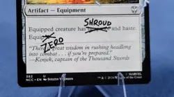 Lightning Greaves - 2026 Magic The Gathering Secret Lair Deadpool Non Foil 🔮 A - Image 3