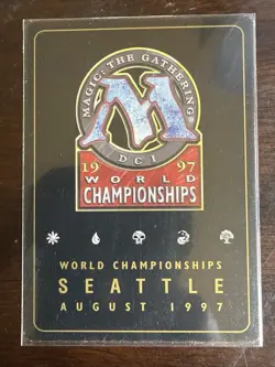 MTG Force of Will NM 1997 World Championships Magic The Gathering Used - Image 2