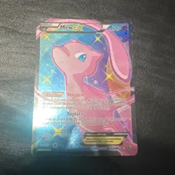 Mew Full Art Holo Pokemon TCG Card - English Basic Psychic Pokemon - Image 2