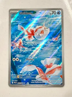 Pokemon TCG - Pitch Black Goldeen 087/084 Illustration Rare IR M/NM ON HAND - Image 1