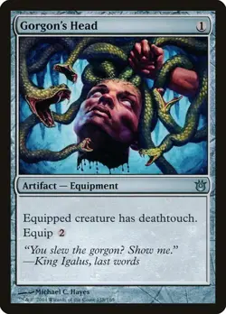 MTG - Gorgon's Head - Born of the Gods - Magic the Gathering - Image 1