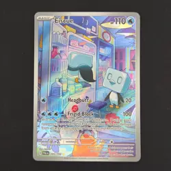 Pokemon TCG Card Eiscue 205/193 Paldea Evolved Illustration Rare Holo - NM- - Image 1